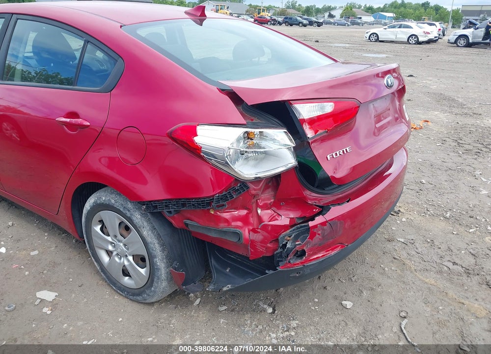 2016 KIA FORTE LX VIN: KNAFK4A62G5573555