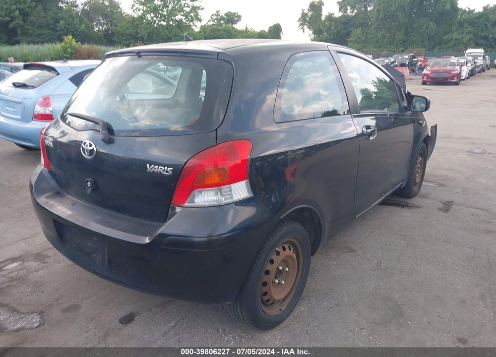 2010 TOYOTA YARIS VIN: JTDJT4K33A5283444
