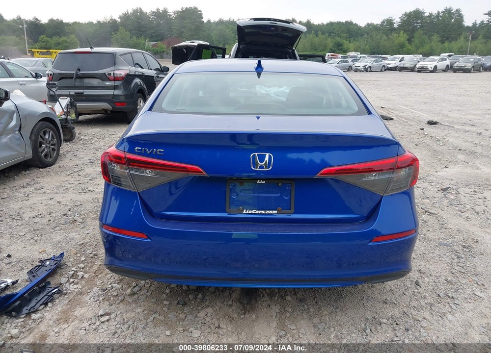2022 HONDA CIVIC LX VIN: 2HGFE2F25NH539864