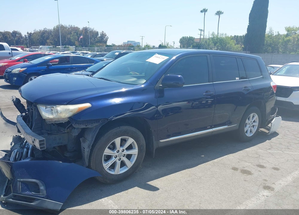 2012 TOYOTA HIGHLANDER VIN: 5TDZA3EH4CS020869