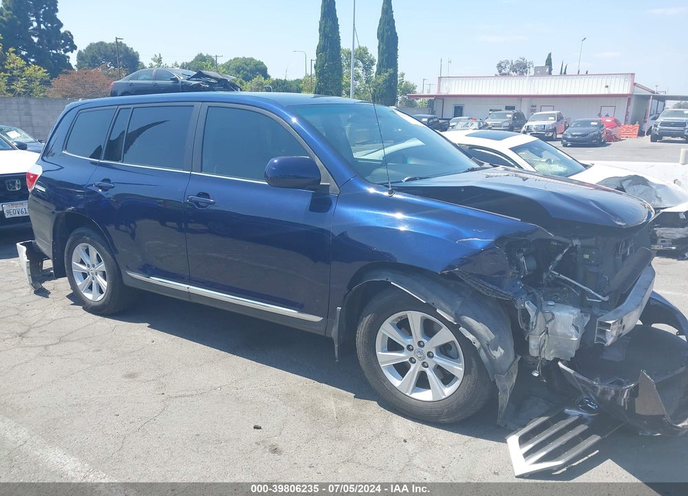 2012 TOYOTA HIGHLANDER VIN: 5TDZA3EH4CS020869