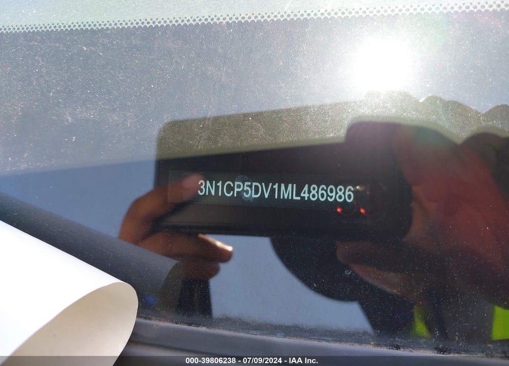 2021 NISSAN KICKS SR XTRONIC CVT VIN: 3N1CP5DV1ML486986