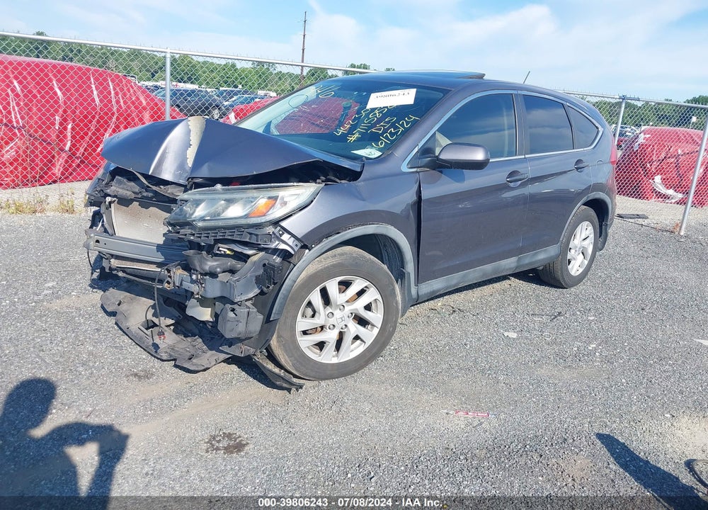 2015 HONDA CR-V EX VIN: 3CZRM3H59FG710946