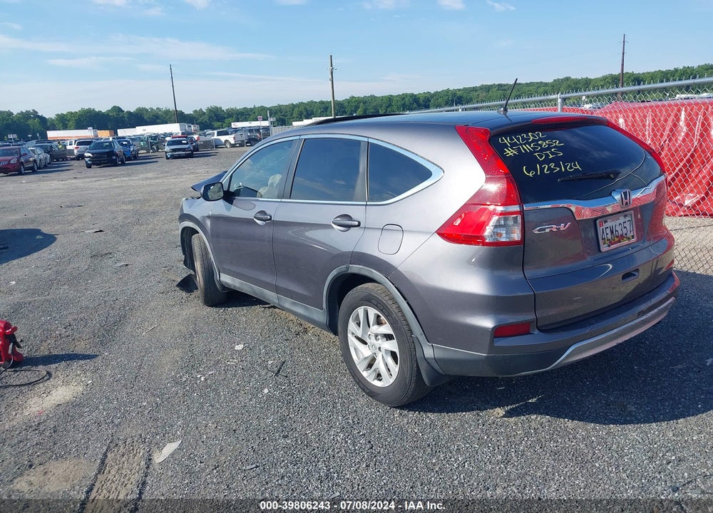 2015 HONDA CR-V EX VIN: 3CZRM3H59FG710946