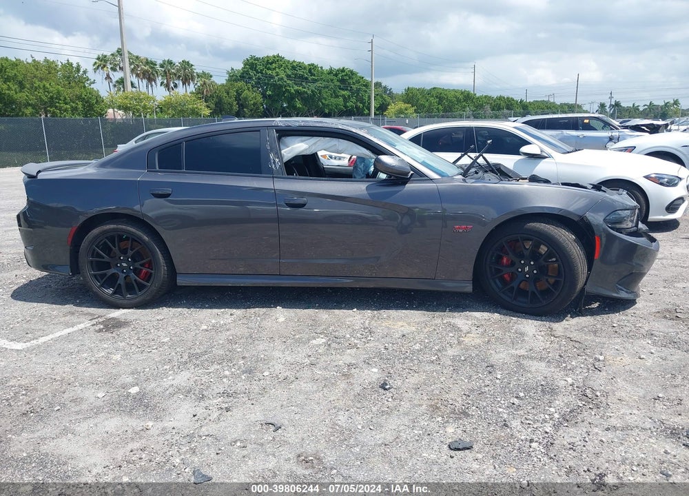 2019 DODGE CHARGER SCAT PACK RWD VIN: 2C3CDXGJ7KH742648