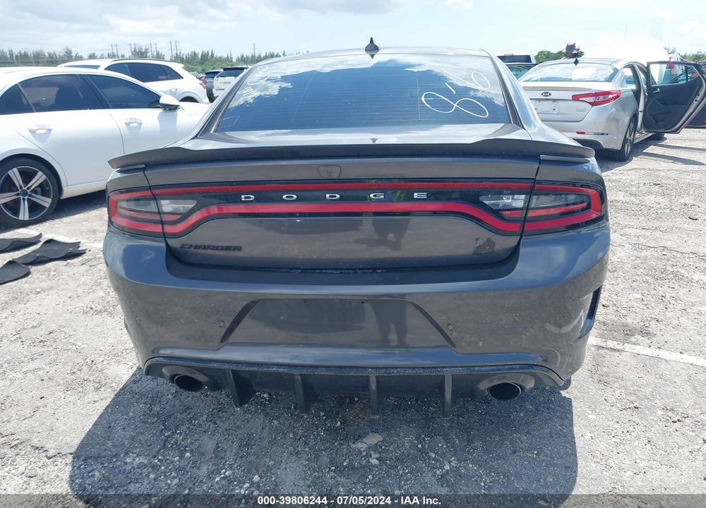 2019 DODGE CHARGER SCAT PACK RWD VIN: 2C3CDXGJ7KH742648
