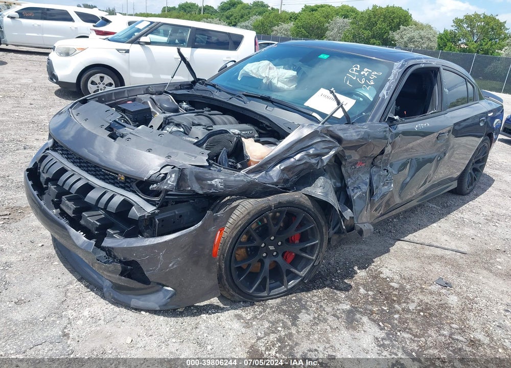 2019 DODGE CHARGER SCAT PACK RWD VIN: 2C3CDXGJ7KH742648