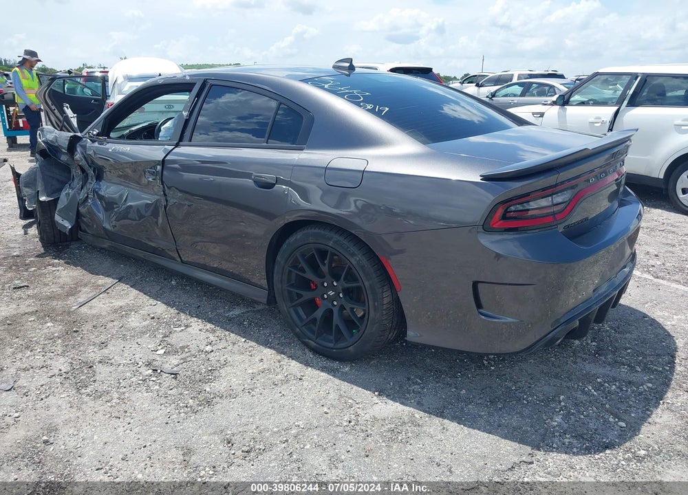 2019 DODGE CHARGER SCAT PACK RWD VIN: 2C3CDXGJ7KH742648