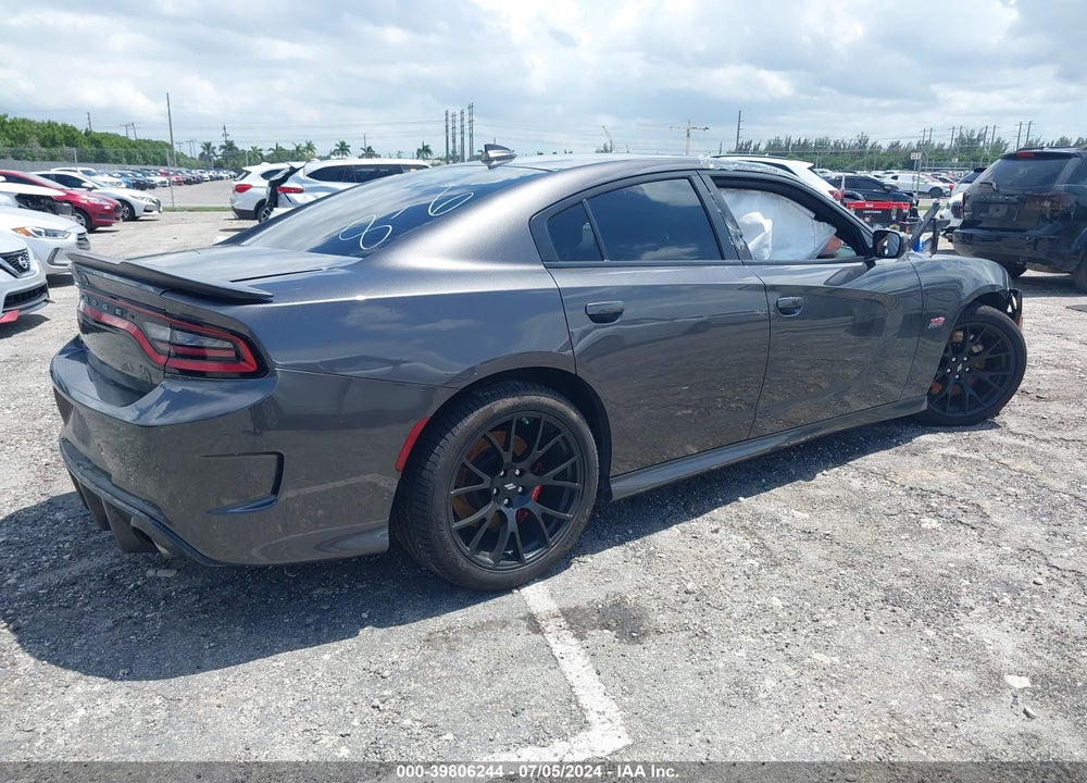 2019 DODGE CHARGER SCAT PACK RWD VIN: 2C3CDXGJ7KH742648