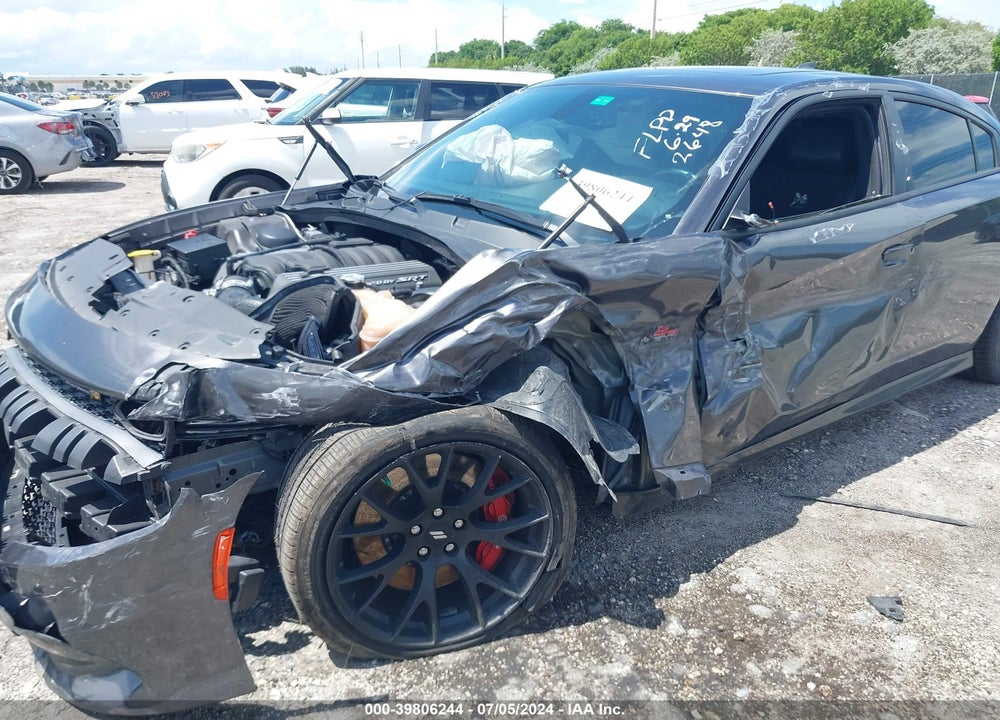 2019 DODGE CHARGER SCAT PACK RWD VIN: 2C3CDXGJ7KH742648
