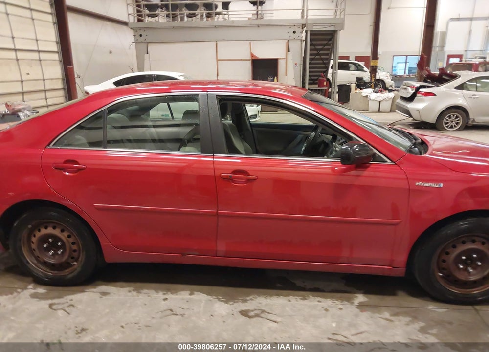 2009 TOYOTA CAMRY HYBRID VIN: 4T1BB46K09U084731