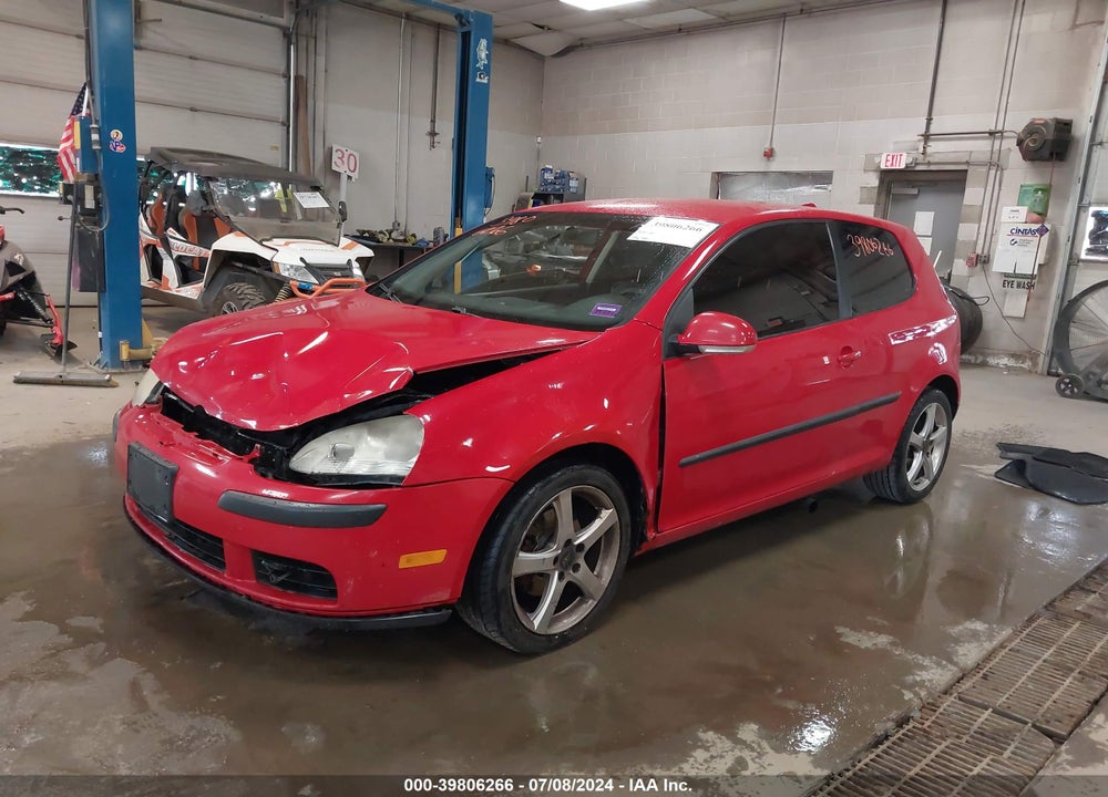 2007 VOLKSWAGEN RABBIT 2-DOOR VIN: WVWAS71K57W053906