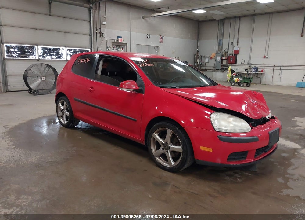 2007 VOLKSWAGEN RABBIT 2-DOOR VIN: WVWAS71K57W053906