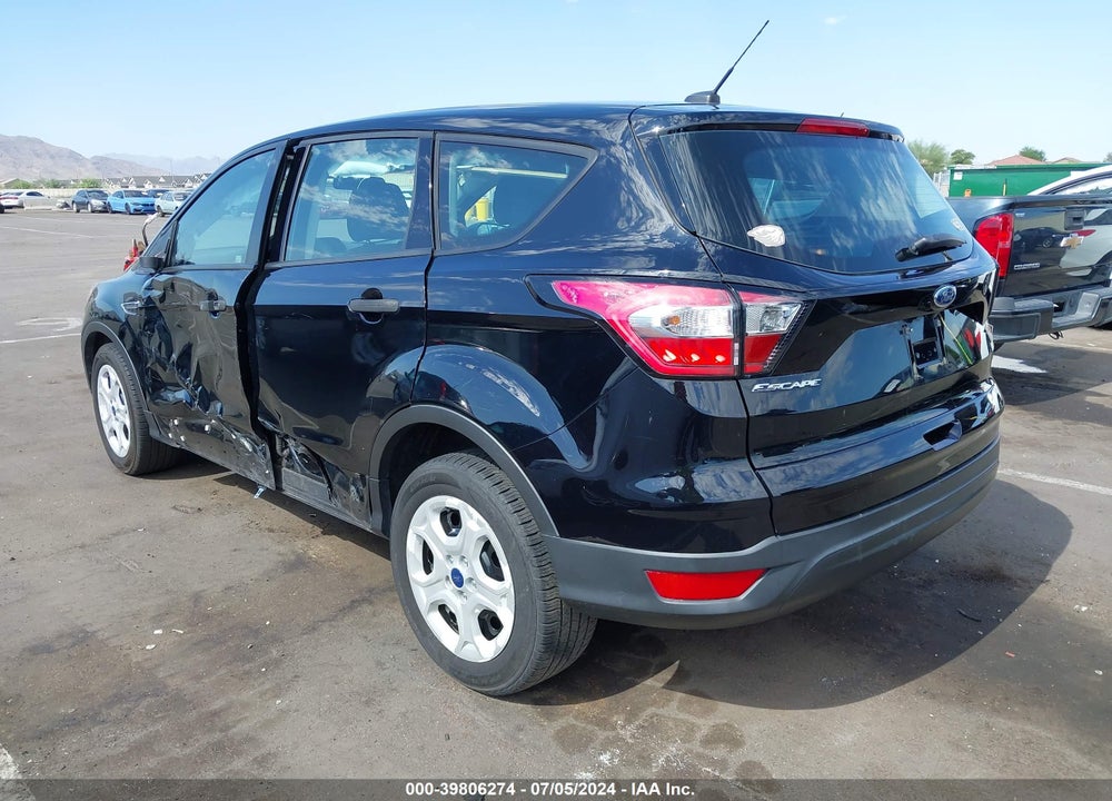 2017 FORD ESCAPE S VIN: 1FMCU0F7XHUD84987