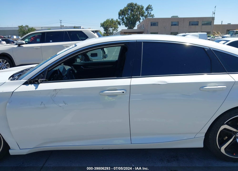 2019 HONDA ACCORD SPORT 2.0T VIN: 1HGCV2F39KA001481