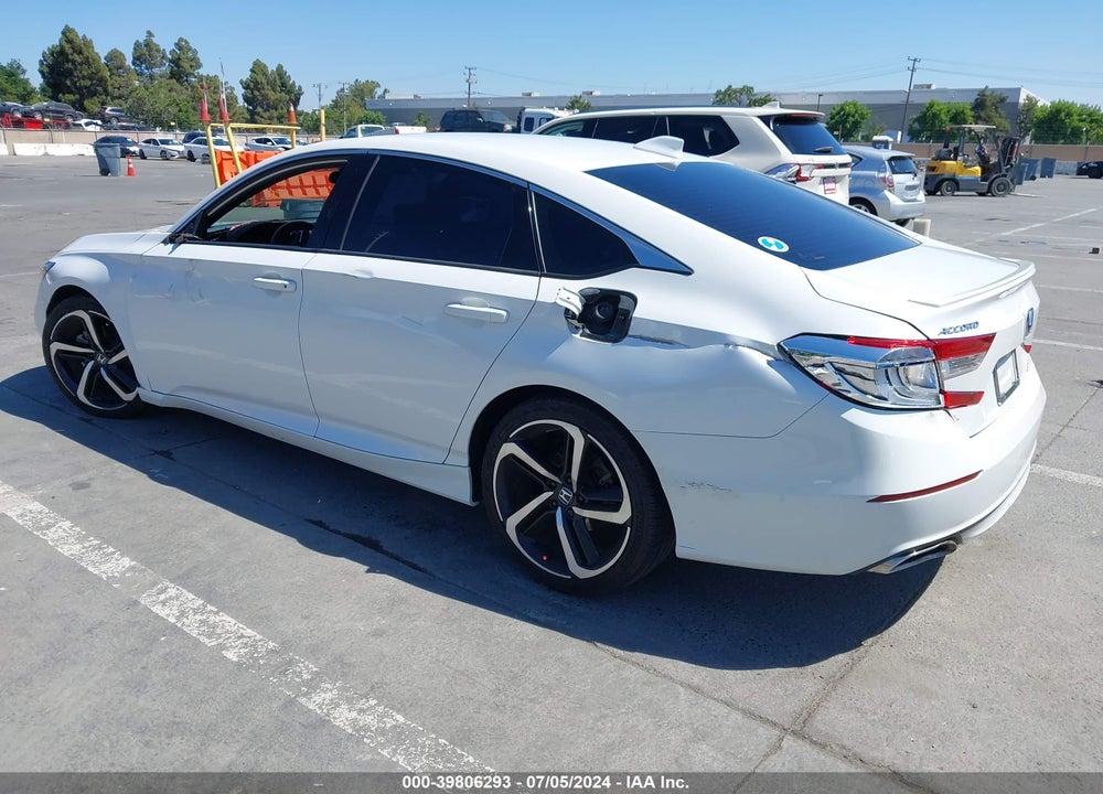 2019 HONDA ACCORD SPORT 2.0T VIN: 1HGCV2F39KA001481