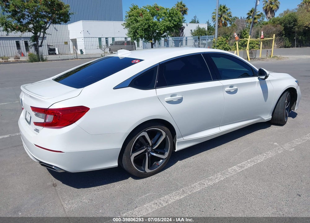 2019 HONDA ACCORD SPORT 2.0T VIN: 1HGCV2F39KA001481