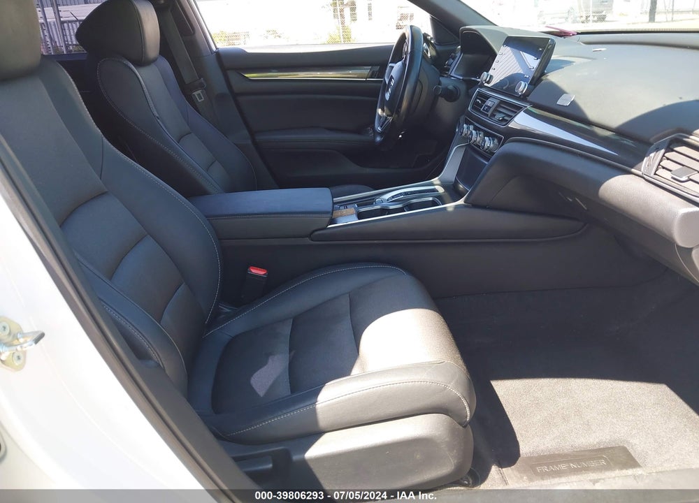 2019 HONDA ACCORD SPORT 2.0T VIN: 1HGCV2F39KA001481