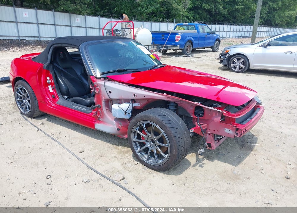 2000 HONDA S2000 VIN: JHMAP1143YT005144