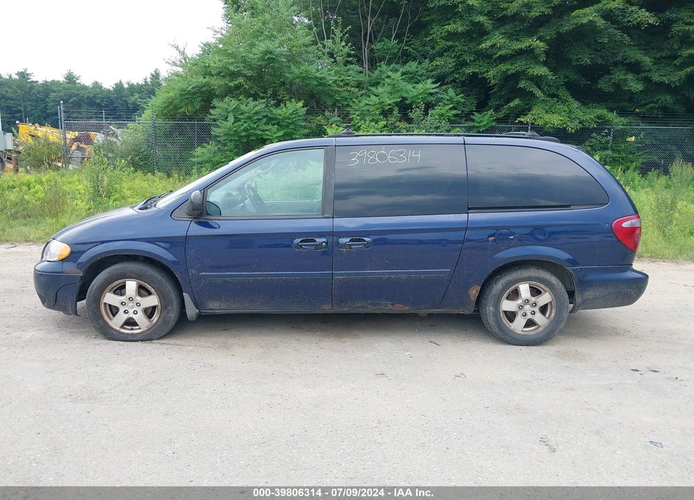 2006 DODGE GRAND CARAVAN SXT VIN: 2D4GP44L16R637261