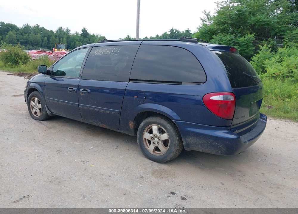2006 DODGE GRAND CARAVAN SXT VIN: 2D4GP44L16R637261