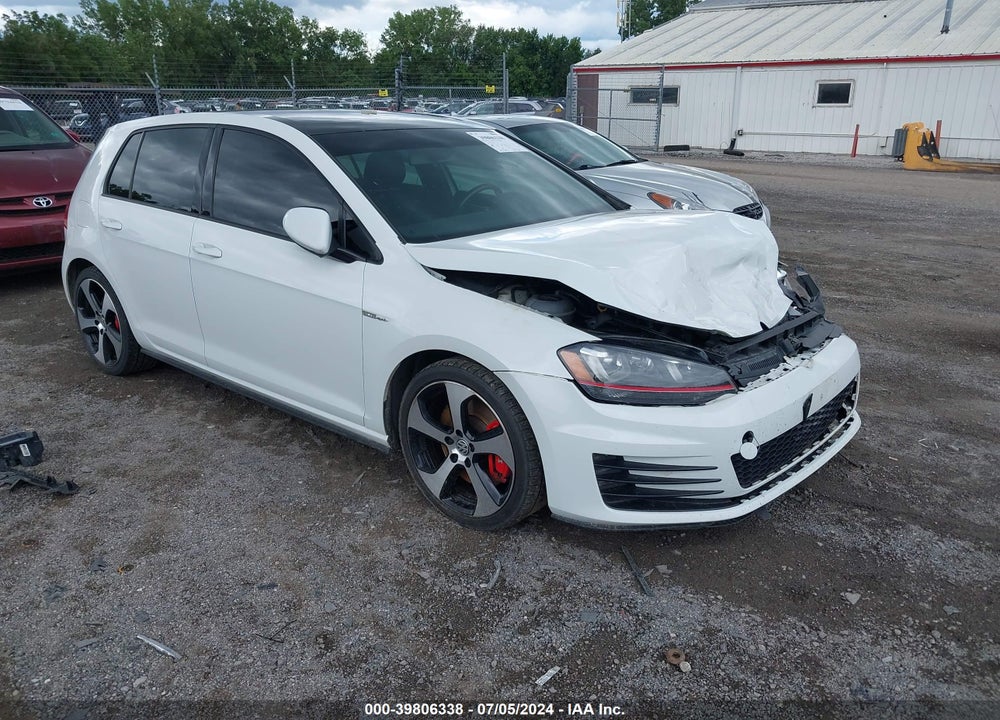 2017 VOLKSWAGEN GOLF GTI AUTOBAHN 4-DOOR/S 4-DOOR/SE 4-DOOR/SPORT 4-DOOR VIN: 3VW447AU7HM042977