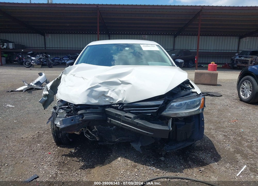 2012 VOLKSWAGEN JETTA 2.0L S VIN: 3VW2K7AJ9CM316434