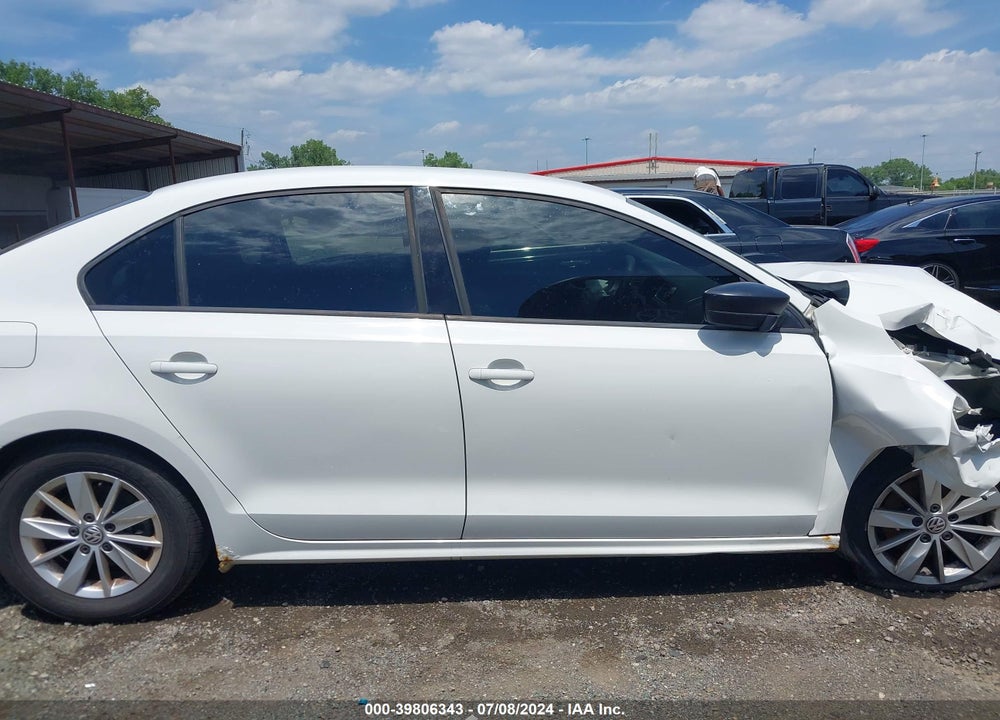 2012 VOLKSWAGEN JETTA 2.0L S VIN: 3VW2K7AJ9CM316434