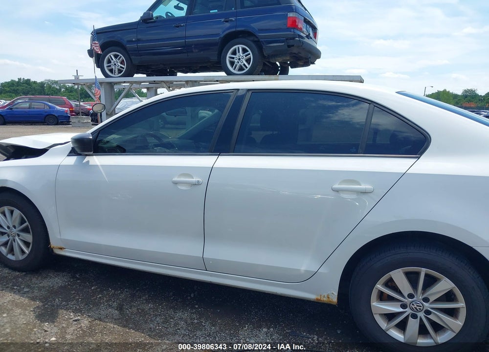 2012 VOLKSWAGEN JETTA 2.0L S VIN: 3VW2K7AJ9CM316434