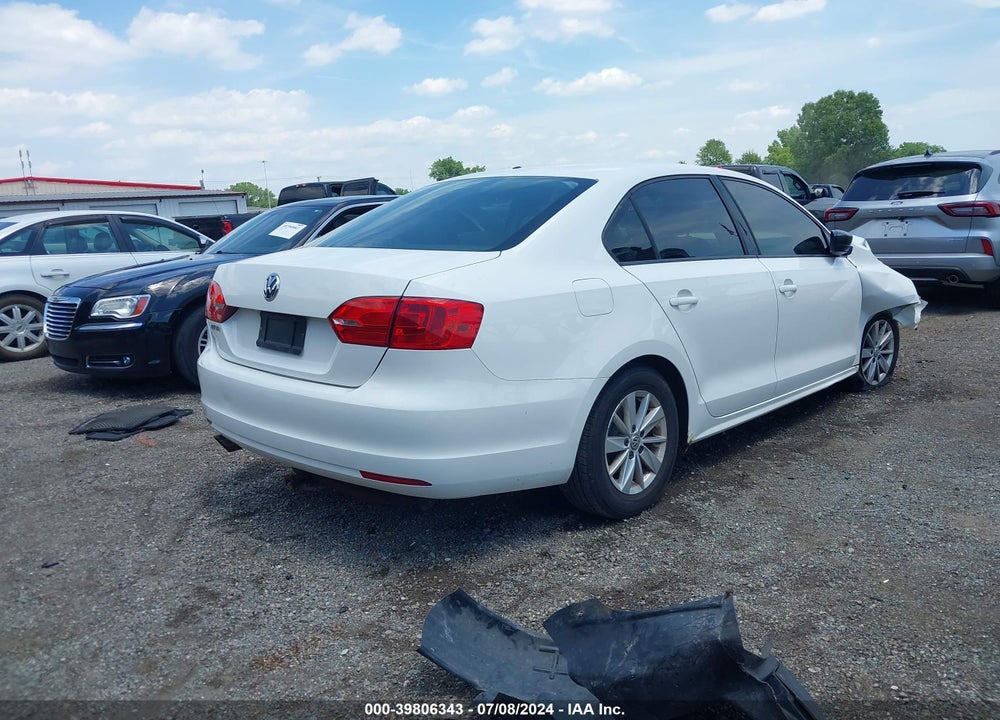 2012 VOLKSWAGEN JETTA 2.0L S VIN: 3VW2K7AJ9CM316434