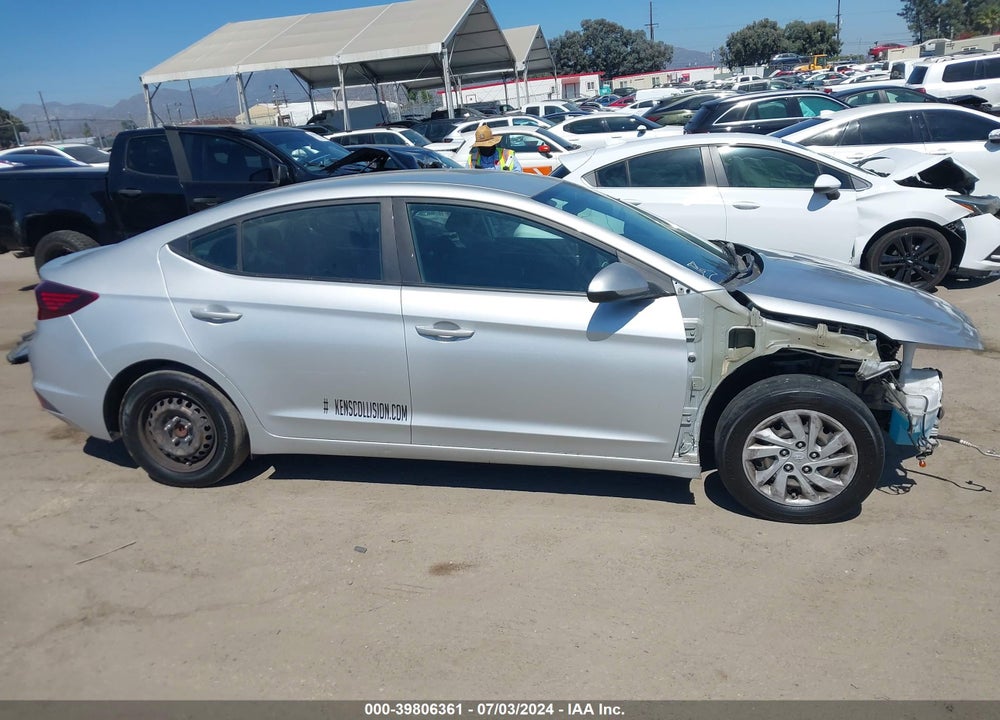2019 HYUNDAI ELANTRA SE VIN: 5NPD74LF3KH405862