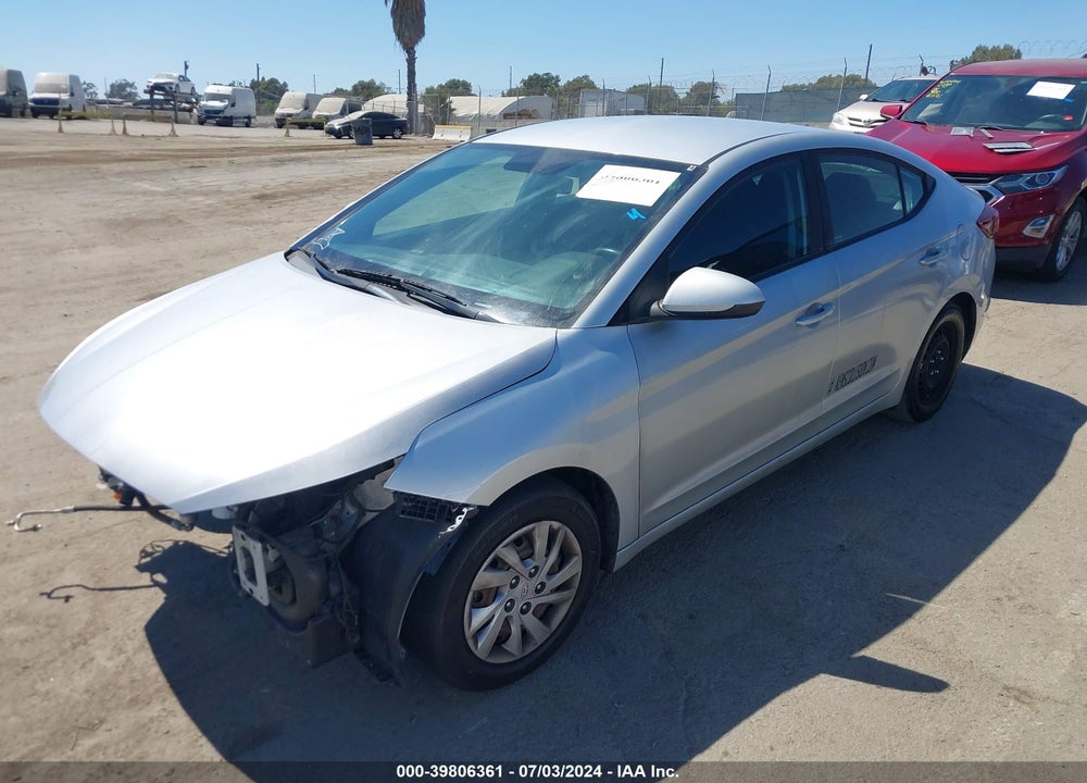 2019 HYUNDAI ELANTRA SE VIN: 5NPD74LF3KH405862