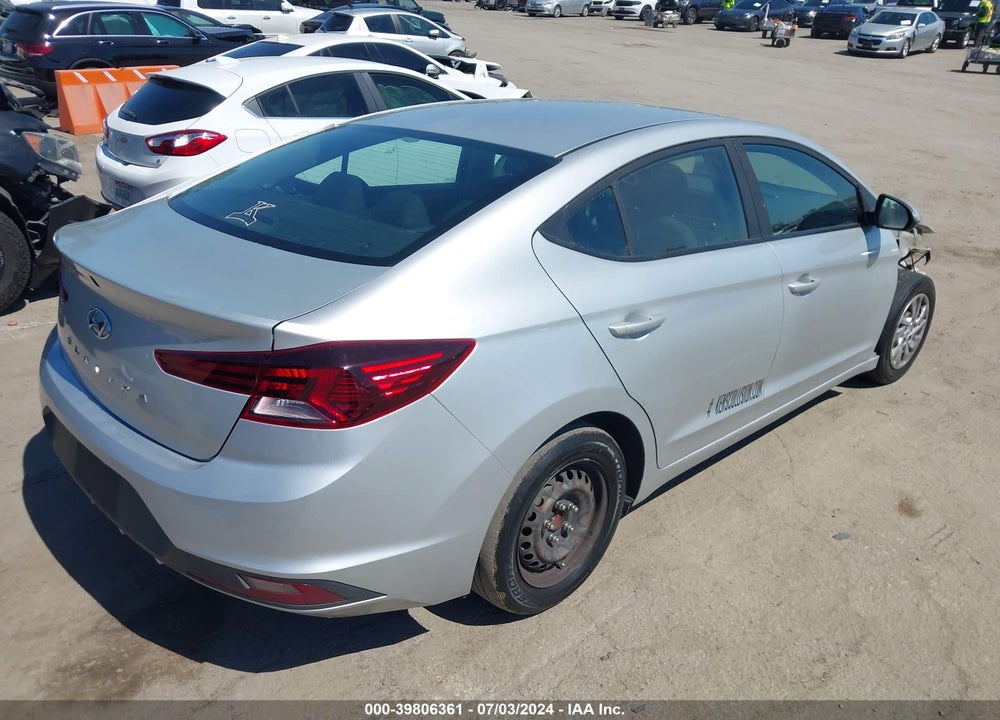 2019 HYUNDAI ELANTRA SE VIN: 5NPD74LF3KH405862