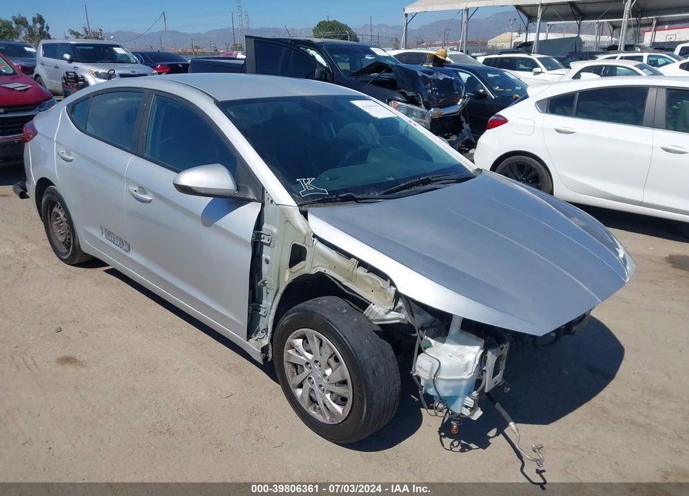 2019 HYUNDAI ELANTRA SE VIN: 5NPD74LF3KH405862