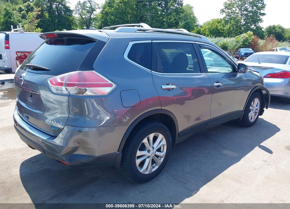 2014 NISSAN ROGUE SV VIN: 5N1AT2MV8EC831468