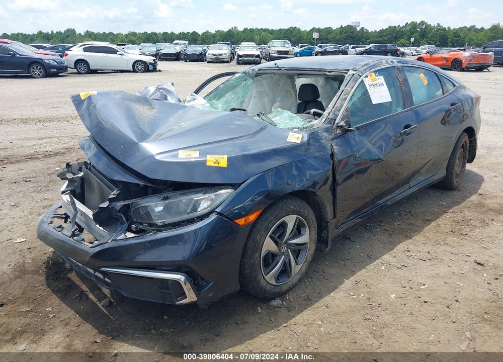 2020 HONDA CIVIC LX VIN: 2HGFC2F66LH601407