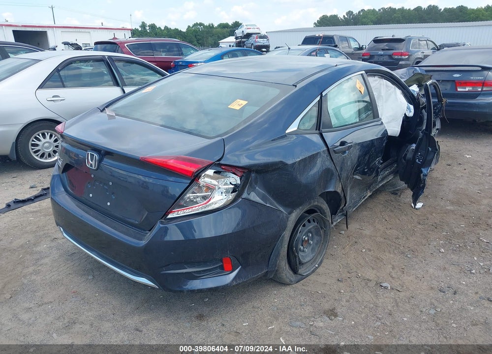 2020 HONDA CIVIC LX VIN: 2HGFC2F66LH601407