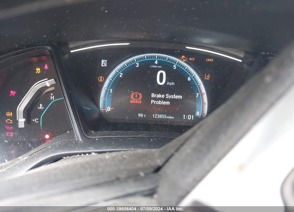 2020 HONDA CIVIC LX VIN: 2HGFC2F66LH601407