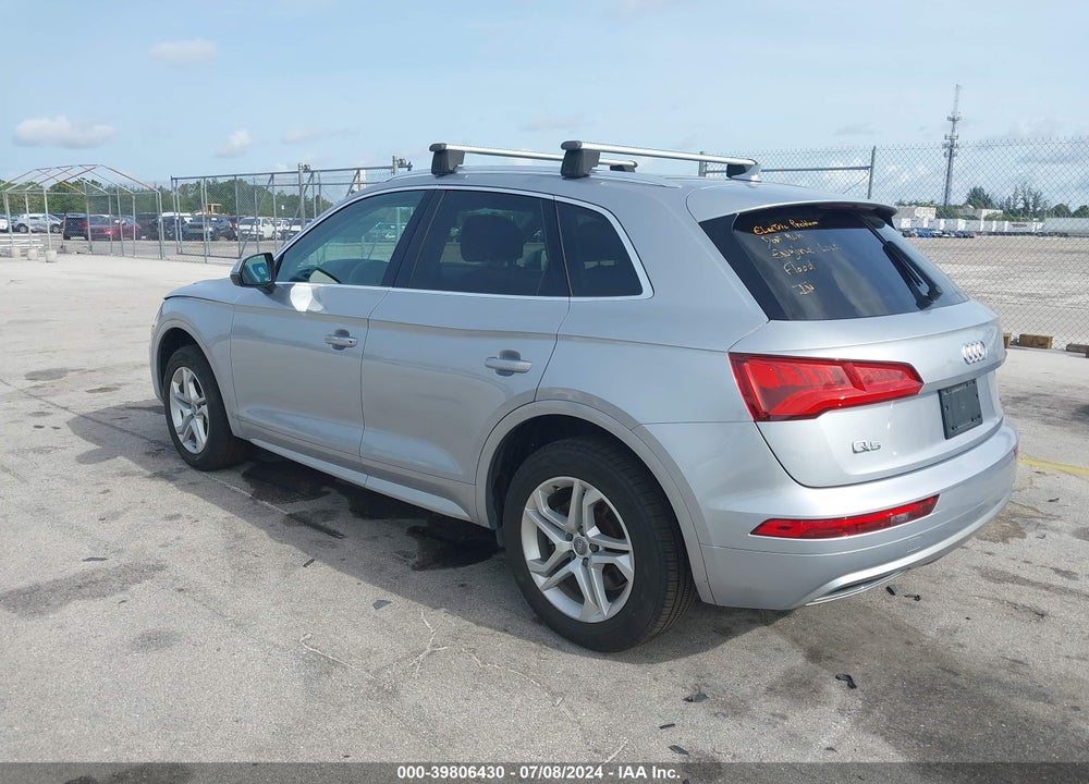 2019 AUDI Q5 45 PREMIUM VIN: WA1ANAFY6K2045910