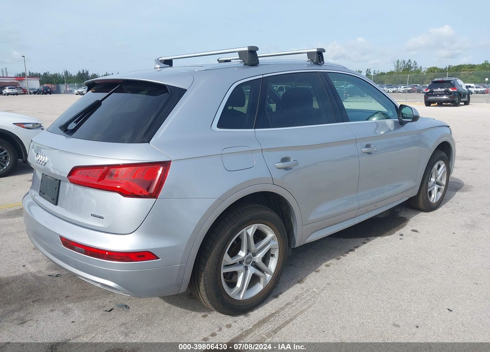 2019 AUDI Q5 45 PREMIUM VIN: WA1ANAFY6K2045910
