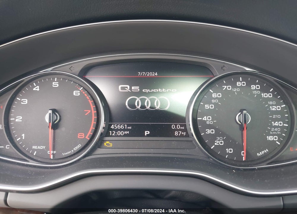 2019 AUDI Q5 45 PREMIUM VIN: WA1ANAFY6K2045910