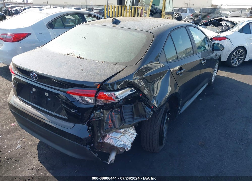 2024 TOYOTA COROLLA LE VIN: 5YFB4MDE6RP140650