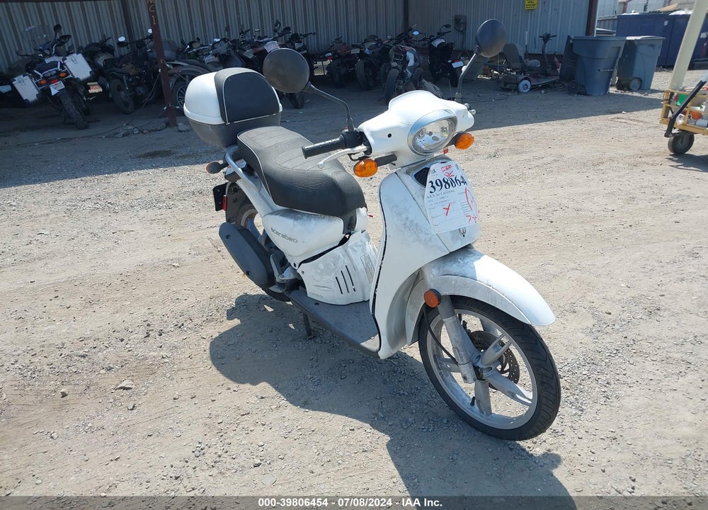 2010 APRILIA SCARABEO 100 VIN: ZD4VAC006AS001362