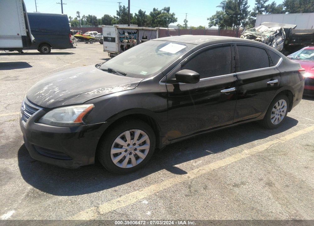 2014 NISSAN SENTRA FE+ S/FE+ SV/S/SL/SR/SV VIN: 1N4AB7AP9EN851507