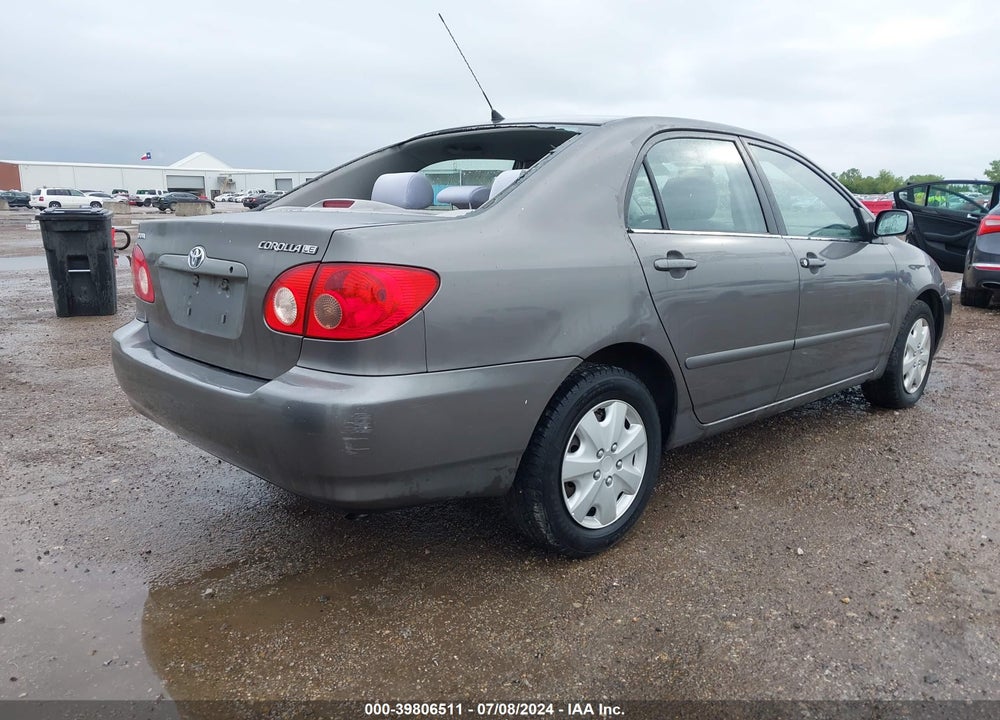2005 TOYOTA COROLLA VIN: 1NXBR32E45Z383476