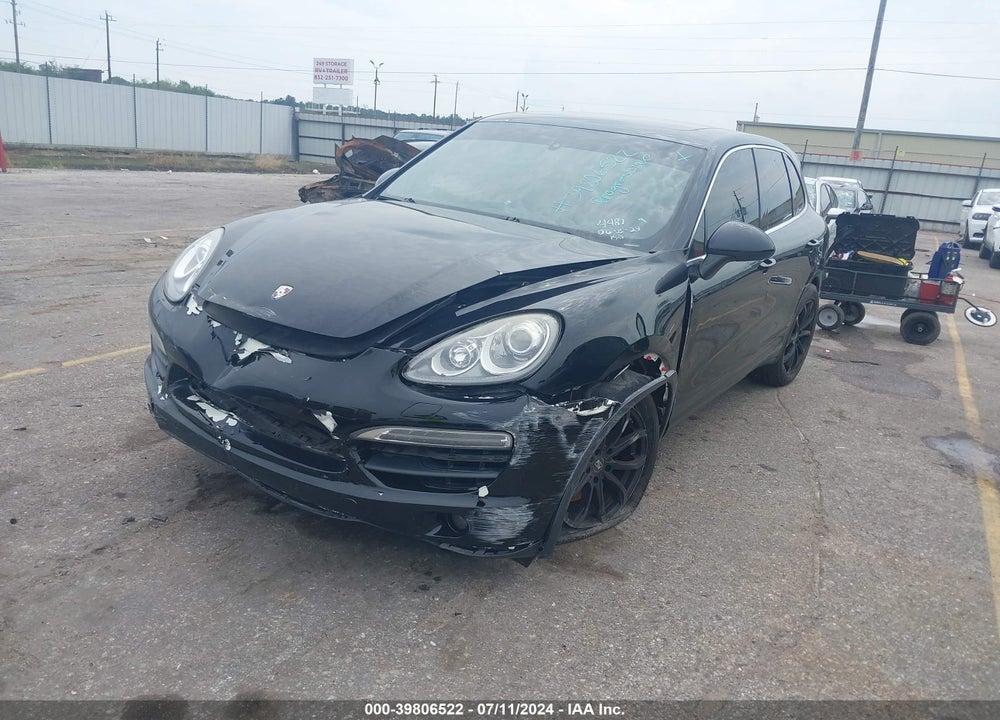 2014 PORSCHE CAYENNE PLATINUM EDITION VIN: WP1AA2A22ELA94481