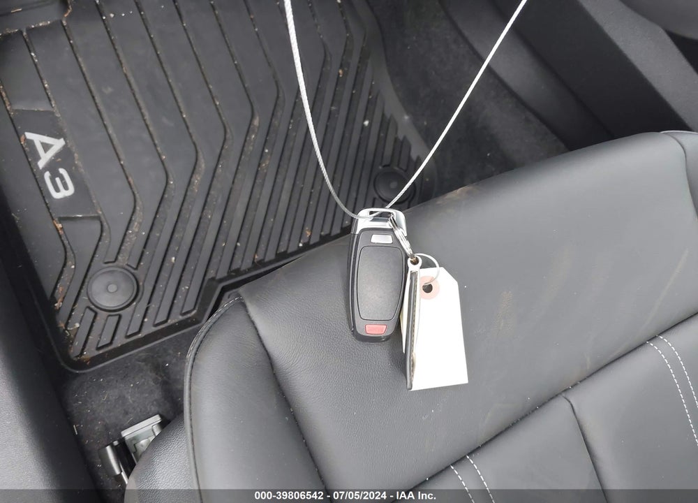 2024 AUDI A3 PREMIUM 40 TFSI QUATTRO S TRONIC VIN: WAUGUDGY1RA079236