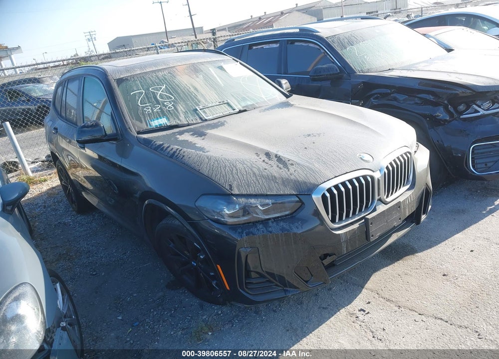 2022 BMW X3 SDRIVE30I VIN: 5UX43DP09N9L00157