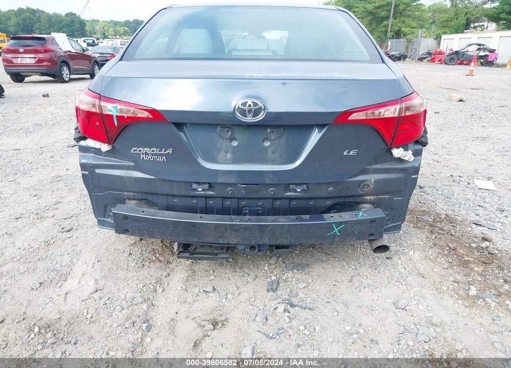 2018 TOYOTA COROLLA LE VIN: 2T1BURHE4JC012242
