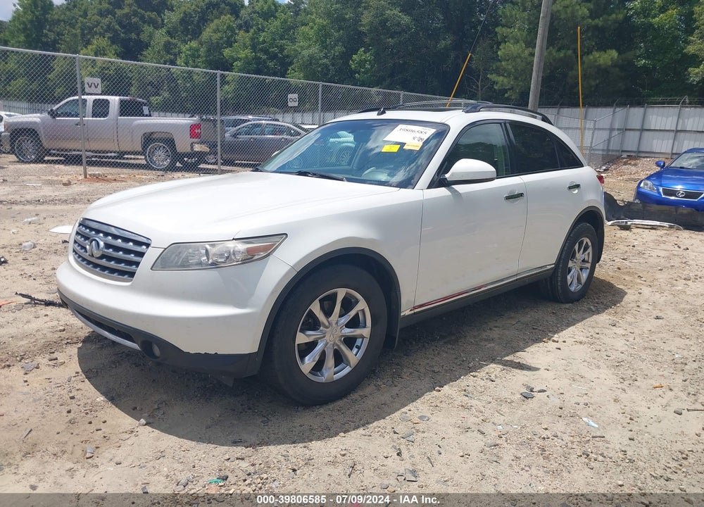 2008 INFINITI FX35 VIN: JNRAS08U98X104785